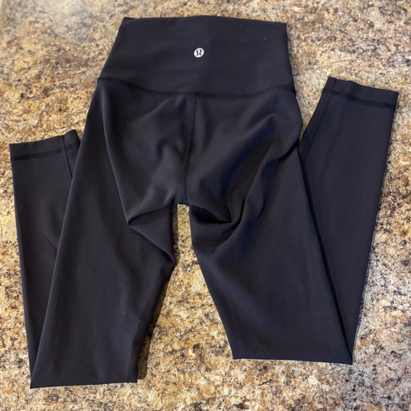 Lululemon Align High Rise Leggings Black Size 0 Hidden Waist Pocket Yoga Pants - Picture 10 of 11